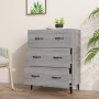 Aparador de madera de ingeniería gris Sonoma 69,5x34x90 cm de , Aparadores - Ref: Foro24-817349, Precio: 93,67 €, Descuento: %