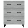 Aparador de madera de ingeniería gris Sonoma 69,5x34x90 cm de , Aparadores - Ref: Foro24-817349, Precio: 93,67 €, Descuento: %