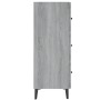 Aparador de madera de ingeniería gris Sonoma 69,5x34x90 cm de , Aparadores - Ref: Foro24-817349, Precio: 93,67 €, Descuento: %