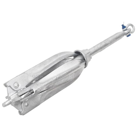 Ancla plegable hierro fundido galvanizado caliente plata 12 kg de , Anclas - Ref: Foro24-94274, Precio: 126,31 €, Descuento: %