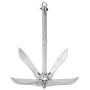 Ancla plegable hierro fundido galvanizado caliente plata 12 kg de , Anclas - Ref: Foro24-94274, Precio: 126,31 €, Descuento: %