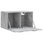 Armario de pared madera ingeniería gris hormigón 60x36,5x35 cm de , Taquillas y armarios de almacenamiento - Ref: Foro24-8300...