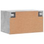 Armario de pared madera ingeniería gris hormigón 60x36,5x35 cm de , Taquillas y armarios de almacenamiento - Ref: Foro24-8300...