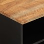 Mueble de TV madera acacia y madera contrachapada 100x33x46 cm de , Muebles TV - Ref: Foro24-351967, Precio: 80,89 €, Descuen...
