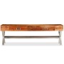 Mueble de TV con cajones madera maciza de acacia 140 cm de , Muebles TV - Ref: Foro24-245373, Precio: 200,40 €, Descuento: %