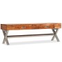 Mueble de TV con cajones madera maciza de acacia 140 cm de , Muebles TV - Ref: Foro24-245373, Precio: 200,40 €, Descuento: %
