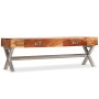 Mueble de TV con cajones madera maciza de acacia 140 cm de , Muebles TV - Ref: Foro24-245373, Precio: 200,40 €, Descuento: %