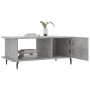 Mesa de centro madera contrachapada gris hormigón 90x50x40 cm de , Mesas de centro - Ref: Foro24-829504, Precio: 70,29 €, Des...