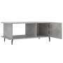 Mesa de centro madera contrachapada gris hormigón 90x50x40 cm de , Mesas de centro - Ref: Foro24-829504, Precio: 70,29 €, Des...
