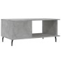 Mesa de centro madera contrachapada gris hormigón 90x50x40 cm de , Mesas de centro - Ref: Foro24-829504, Precio: 70,29 €, Des...
