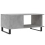 Mesa de centro madera contrachapada gris hormigón 90x50x40 cm de , Mesas de centro - Ref: Foro24-829512, Precio: 61,78 €, Des...