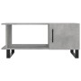 Mesa de centro madera contrachapada gris hormigón 90x50x40 cm de , Mesas de centro - Ref: Foro24-829512, Precio: 61,78 €, Des...