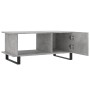 Mesa de centro madera contrachapada gris hormigón 90x50x40 cm de , Mesas de centro - Ref: Foro24-829512, Precio: 61,78 €, Des...