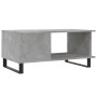 Mesa de centro madera contrachapada gris hormigón 90x50x40 cm de , Mesas de centro - Ref: Foro24-829512, Precio: 61,78 €, Des...