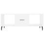 Mesa de centro madera contrachapada blanco brillo 102x50x40 cm de , Mesas de centro - Ref: Foro24-829318, Precio: 51,95 €, De...