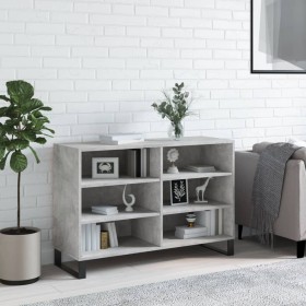 Aparador de madera contrachapada gris hormigón 103,5x35x70 cm de , Aparadores - Ref: Foro24-827120, Precio: 60,94 €, Descuent...