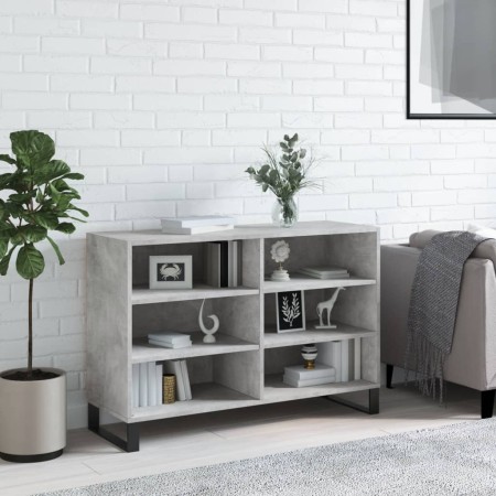 Aparador de madera contrachapada gris hormigón 103,5x35x70 cm de , Aparadores - Ref: Foro24-827120, Precio: 60,94 €, Descuent...