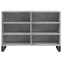 Aparador de madera contrachapada gris hormigón 103,5x35x70 cm de , Aparadores - Ref: Foro24-827120, Precio: 60,94 €, Descuent...