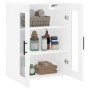 Armario de pared blanco brillante 69,5x34x90 cm de , Aparadores - Ref: Foro24-828502, Precio: 105,48 €, Descuento: %
