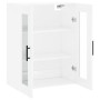 Armario de pared blanco brillante 69,5x34x90 cm de , Aparadores - Ref: Foro24-828502, Precio: 105,48 €, Descuento: %
