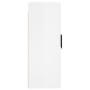 Armario de pared blanco brillante 69,5x34x90 cm de , Aparadores - Ref: Foro24-828502, Precio: 105,48 €, Descuento: %