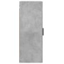 Armario de pared gris hormigón 34,5x34x90 cm de , Aparadores - Ref: Foro24-828872, Precio: 62,41 €, Descuento: %