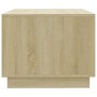 Mesa de centro madera contrachapada roble Sonoma 102,5x55x44 cm de , Mesas de centro - Ref: Foro24-809506, Precio: 98,95 €, D...