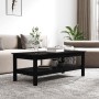 Mesa de centro de madera maciza de pino negro 110x50x40 cm de , Mesas de centro - Ref: Foro24-814278, Precio: 130,72 €, Descu...