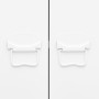 Estantería industrial acero blanco 80x32x180 cm de , Librerías y estanterías - Ref: Foro24-339632, Precio: 155,22 €, Descuent...