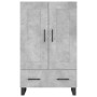 Aparador alto madera de ingeniería gris hormigón 69,5x31x115 cm de , Aparadores - Ref: Foro24-830352, Precio: 92,98 €, Descue...