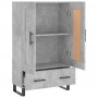 Aparador alto madera de ingeniería gris hormigón 69,5x31x115 cm de , Aparadores - Ref: Foro24-830352, Precio: 92,98 €, Descue...