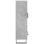 Aparador alto madera de ingeniería gris hormigón 69,5x31x115 cm de , Aparadores - Ref: Foro24-830352, Precio: 92,98 €, Descue...