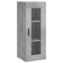 Armario de pared gris hormigón 34,5x34x90 cm de , Aparadores - Ref: Foro24-828928, Precio: 50,60 €, Descuento: %