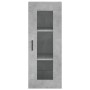 Armario de pared gris hormigón 34,5x34x90 cm de , Aparadores - Ref: Foro24-828928, Precio: 50,60 €, Descuento: %