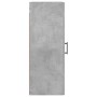 Armario de pared gris hormigón 34,5x34x90 cm de , Aparadores - Ref: Foro24-828864, Precio: 48,04 €, Descuento: %