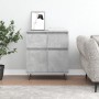 Aparador de madera contrachapada gris hormigón 60x35x70 cm de , Aparadores - Ref: Foro24-831120, Precio: 71,45 €, Descuento: %