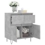 Aparador de madera contrachapada gris hormigón 60x35x70 cm de , Aparadores - Ref: Foro24-831120, Precio: 71,45 €, Descuento: %