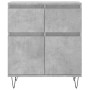 Aparador de madera contrachapada gris hormigón 60x35x70 cm de , Aparadores - Ref: Foro24-831120, Precio: 71,45 €, Descuento: %