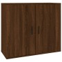 Aparadores 3 piezas madera contrachapada marrón roble de , Aparadores - Ref: Foro24-3185406, Precio: 244,99 €, Descuento: %