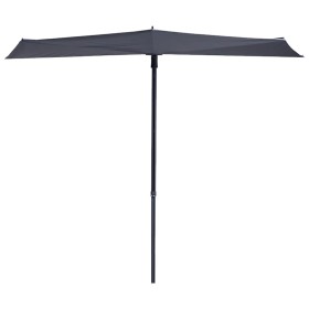 Madison Sombrilla para balcón Sun Wave gris 270x150 cm PAC3P014 de , Sombrillas - Ref: Foro24-418786, Precio: 170,45 €, Descu...