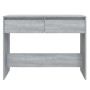 Mesa consola madera de ingeniería gris Sonoma 100x35x76,5 cm de , Mesas auxiliares - Ref: Foro24-813036, Precio: 58,83 €, Des...