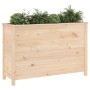 Arriate elevado de jardín madera maciza de pino 119,5x40x78 cm de , Maceteros y jardineras - Ref: Foro24-825289, Precio: 141,...