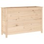 Arriate elevado de jardín madera maciza de pino 119,5x40x78 cm de , Maceteros y jardineras - Ref: Foro24-825289, Precio: 141,...