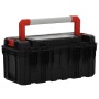 Caja de herramientas negra y roja 55x28x26,5 cm de , Cajas de herramientas - Ref: Foro24-152100, Precio: 43,40 €, Descuento: %