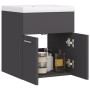 Mueble con lavabo madera de ingeniería gris de , Muebles de baño - Ref: Foro24-3070813, Precio: 114,99 €, Descuento: %