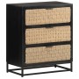 Aparador de madera maciza de mango 60x35x70 cm de , Aparadores - Ref: Foro24-323492, Precio: 167,04 €, Descuento: %