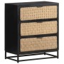 Aparador de madera maciza de mango 60x35x70 cm de , Aparadores - Ref: Foro24-323492, Precio: 167,04 €, Descuento: %