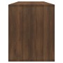Mueble de TV madera de ingeniería marrón roble 130x35x50 cm de , Muebles TV - Ref: Foro24-813055, Precio: 95,57 €, Descuento: %