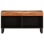 Mueble de TV madera maciza de acacia 85x33x43,5 cm de , Almacenamiento para CD y DVD - Ref: Foro24-352894, Precio: 89,01 €, D...
