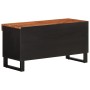 Mueble de TV madera maciza de acacia 85x33x43,5 cm de , Almacenamiento para CD y DVD - Ref: Foro24-352894, Precio: 89,01 €, D...